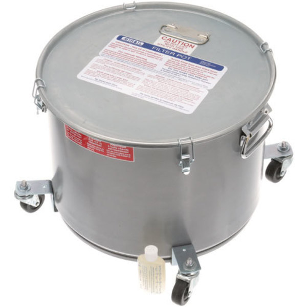 Miroil Pot/Lid, Oil Filter -W/Casters 60LBKC